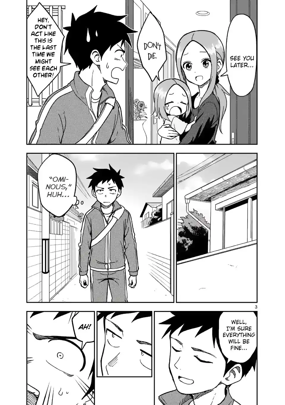 Karakai Jouzu no (Moto) Takagi-san Chapter 179 3